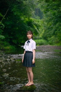 「B.L.T. SUMMER CANDY 2025」（東京ニュース通信社刊）に登場した乃木坂46・小川彩（撮影／細居幸次郎）