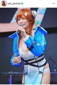 東雲うみインスタグラム＠umi_portraitより