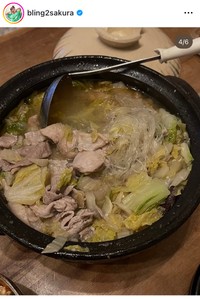 井上咲楽インスタグラム＠bling2sakuraより