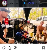 クリス・ヘムズワースのインスタグラム＠chrishemsworthより