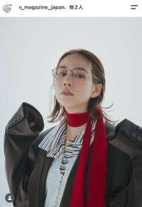のんさん（「V MAGAZINE JAPAN」の公式インスタグラムから）
