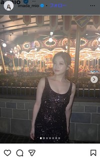 今田美桜のインスタグラム＠imada_mioより