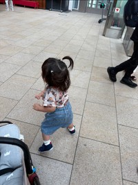 いつでもどこでも楽しげに踊るご機嫌な様子（提供：ママさん）