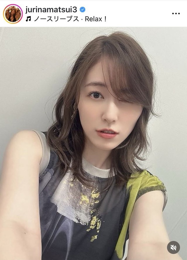 松井珠理奈のインスタグラム＠jurinamatsui3より