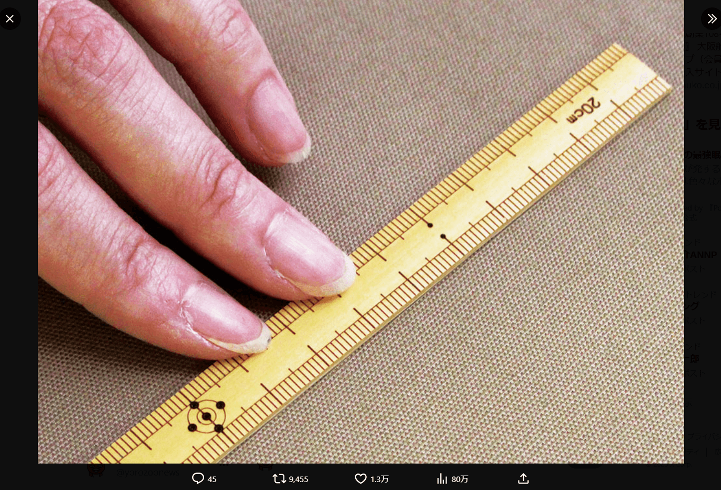 日本紐釦貿易株式会社の公式X（@nippon_chuko）より