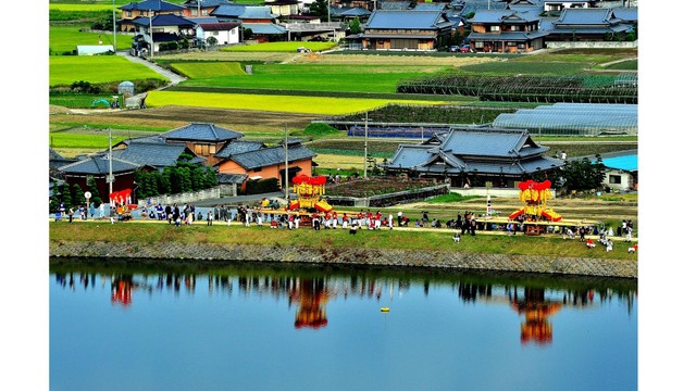 三豊市の秋まつりの風景 ちょうさ（三豊市HPから）