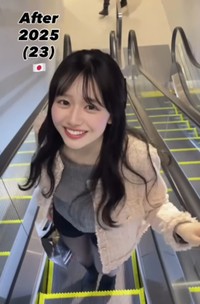ミス東大にエントリー中の現在（23歳）／入江あんなさん（@miss_todai5_2025）提供