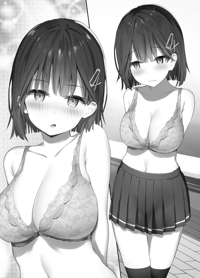 フロントホックブラ　「ランジェリーガールをお気に召すまま」（ＫＡＤＯＫＡＷＡ）挿絵　