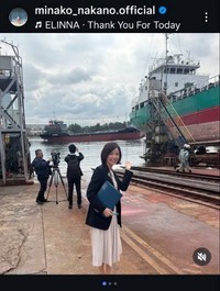 中野美奈子アナウンサーのインスタグラム＠minako_nakano.officialより
