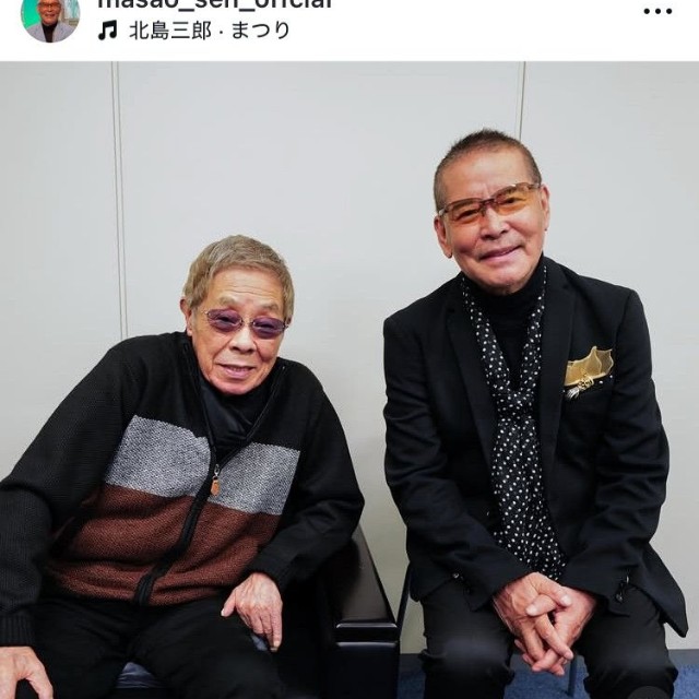 千昌夫のインスタグラム＠masao_sen_offcialより