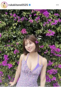 北野瑠華のインスタグラム＠rukakitano0525より