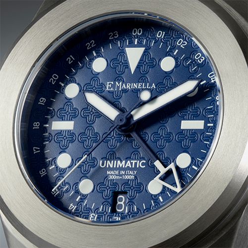 E. Marinella × UNIMATIC_小紋柄　500_3