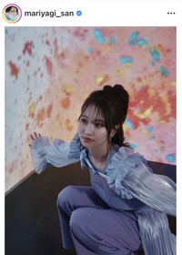 永尾まりやのインスタグラム＠mariyagi_sanより