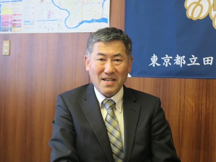 都立田園調布高校の福原利信校長