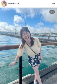 竹中知華インスタグラム（＠tomoka119）より