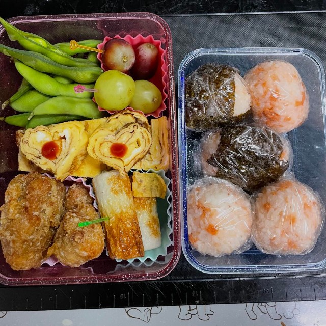 娘の遠足のために作ったお弁当／m.tさん（@mpapa8787__90）提供