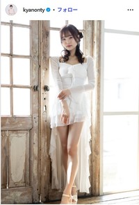 石川花音のインスタグラム@kyanontyより