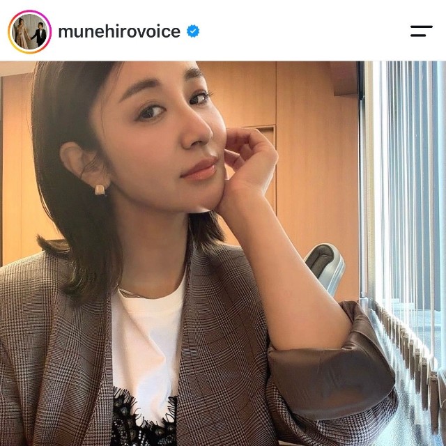 鈴木紗理奈（@munehirovoice）さんのインスタグラムより