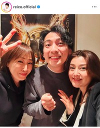 高島礼子インスタグラム＠reico.officialより