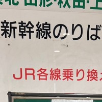 東京駅の新幹線乗り場の改札口に設置されていたのは…／「開明墨汁」公式アカウント提供＝写真をトリミングしています