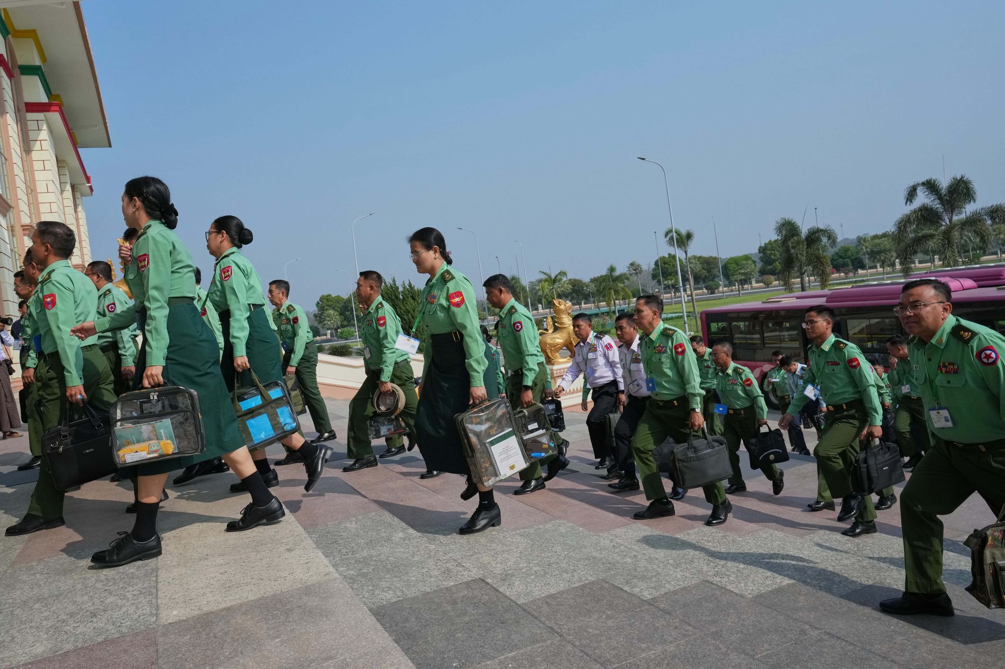 Myanmar’s parliament meets for first time in 5 years with military ...