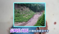 実際に長崎県の対馬ではシカの影響により土砂崩れの被害が出たそう／茸本朗さん（@hunter.takemoto）提供