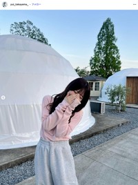 高山結衣さんの公式インスタグラムから