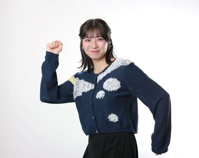 田中友梨奈アナウンサー（撮影・坂部 計介）