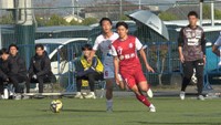 先制点を決めたDF・千田遼選手