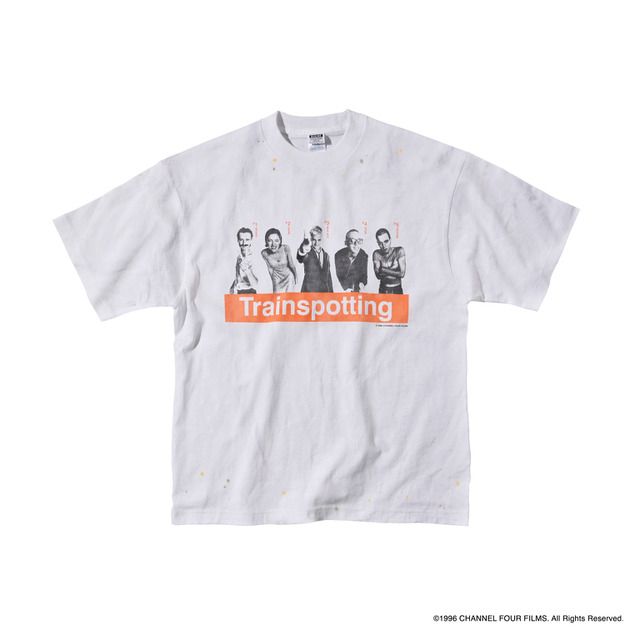 トレインスポッティング』公開30周年記念、公式ライセンスTシャツ第四