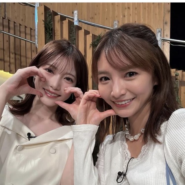 竹俣紅アナウンサーのインスタグラム＠benitakemata_officialより
