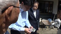 岡山県知事、被災地に「スピーディーに必要な対応を」　9月の集中豪雨で被害の新見市を視察　復旧へ支援を約束
