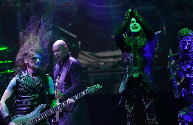 テキサス州ダラスで開催された「Amplified Live」に出演したクレイドル・オブ・フィルス＝2023年© Javier Vicencio/ZUMA Press Wire／共同通信イメージズ）