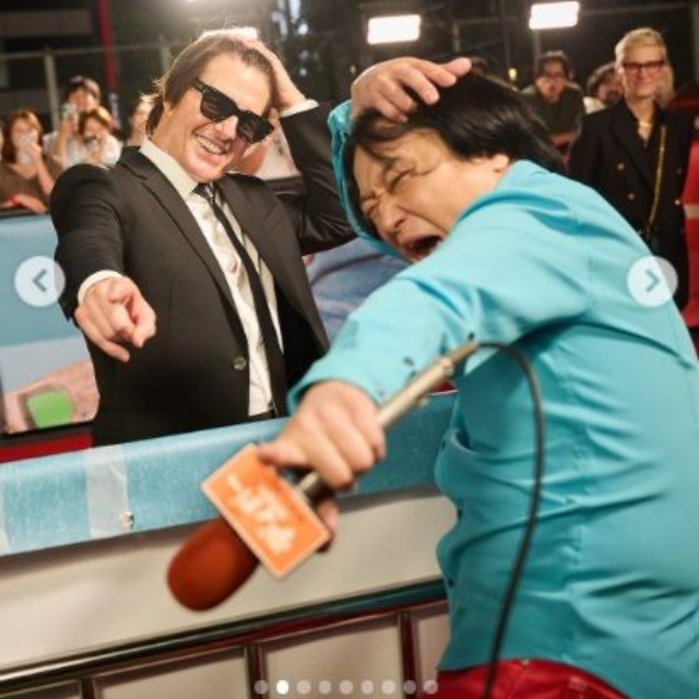 トム・クルーズのインスタグラム＠tomcruiseより
