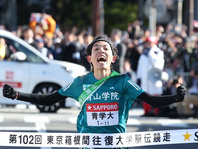 SAPPORO 青学大 箱根駅伝 ゼッケン 陸上・駅伝 - 第102回箱根駅伝 青山学院大が5区で逆転し往路優勝 2位は