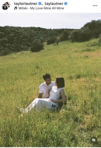 テイラー・ロートナーのインスタグラム＠taylorlautnerより