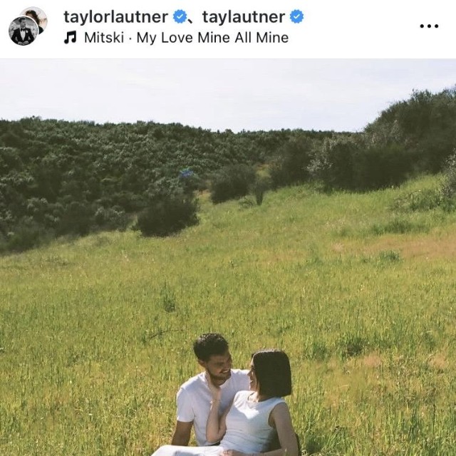 テイラー・ロートナーのインスタグラム＠taylorlautnerより