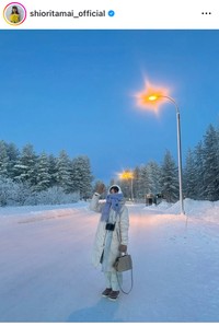 玉井詩織インスタグラム＠shioritamai_officialより