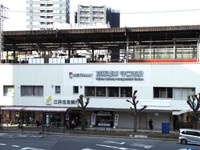 京阪の守口市駅。ここに谷町線が乗り入れる予定だった