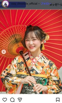 橋田歩果　ロージークロニクルのインスタグラム＠rosy_chronicle_officialより