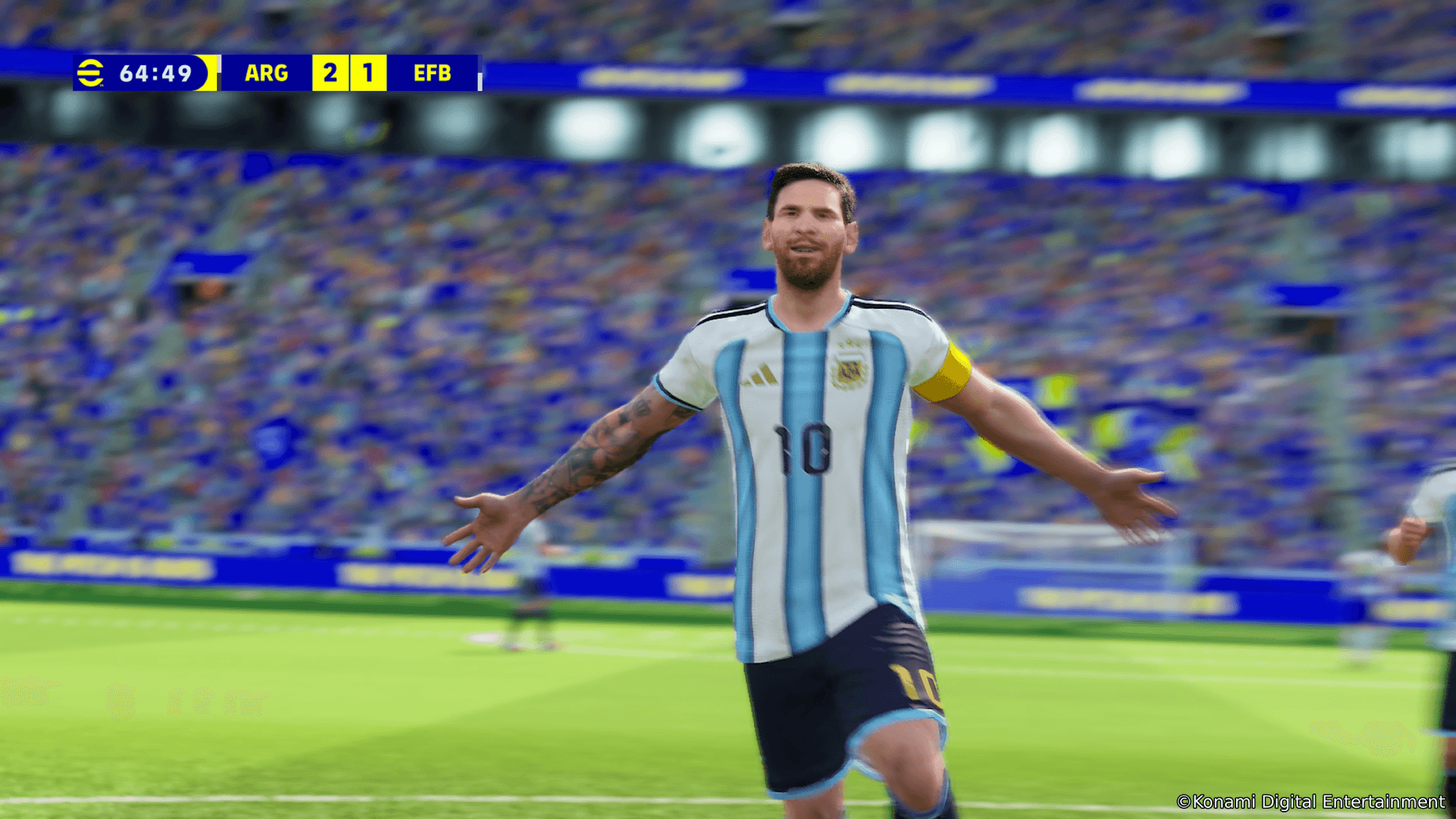 Nintendo Switch 2向けゲームソフト「eFootball Kick-Off!」(KONAMI)のゲーム画面