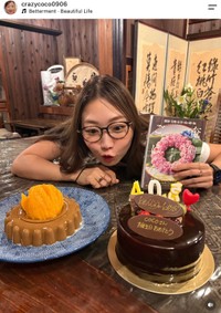 CRAZY COCOさん（本人の公式インスタグラムから）