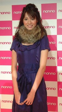 non-noモデル・グランプリを獲得した安座間美優=2006年