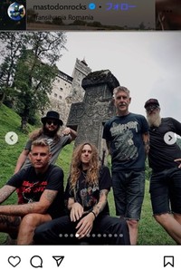 マストドンのインスタグラム＠mastodonrocksより