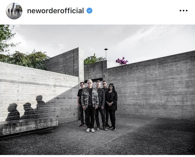 ニュー・オーダーのインスタグラム＠neworderofficialより