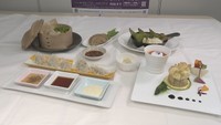 香川県産の小麦やオリーブ豚など県産品を使った「讃岐餃子」