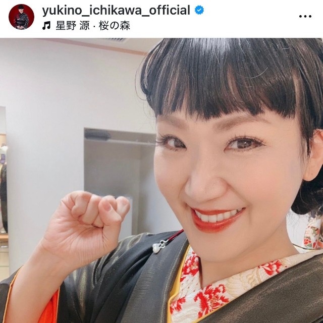 市川由紀乃（@yukino_ichikawa_official）さんのインスタグラムより