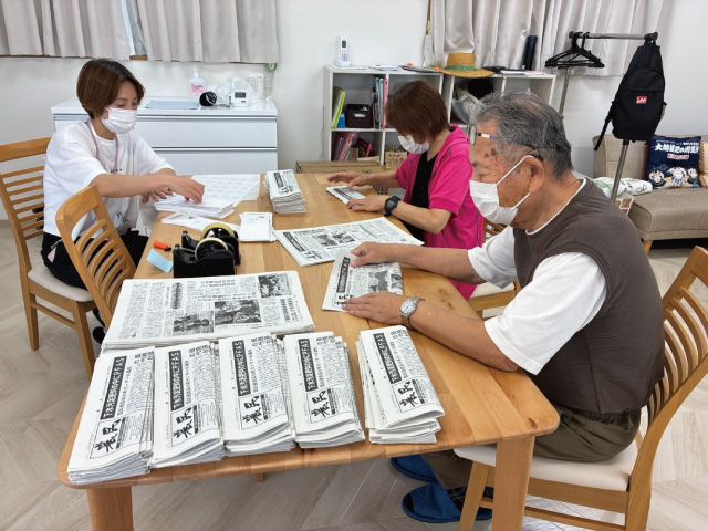 宅配ステーションでじゃがいもの販売