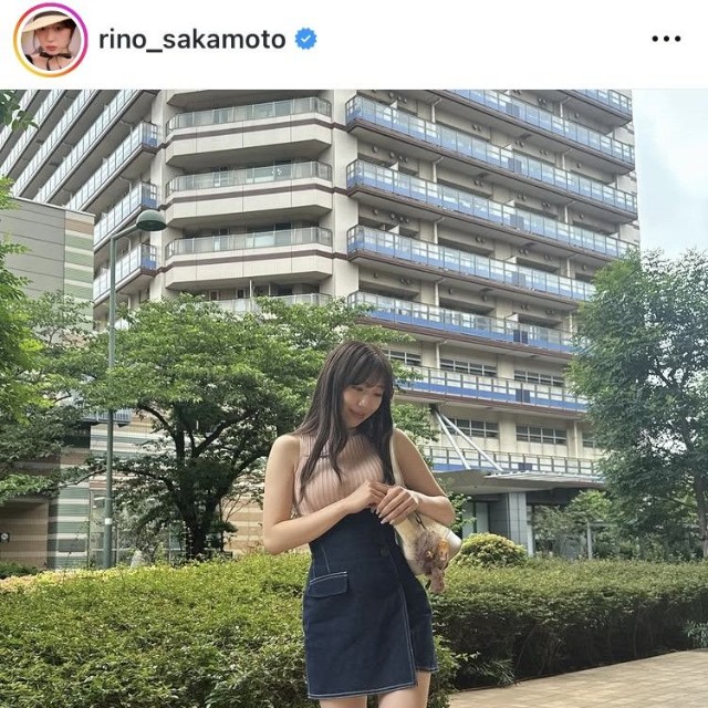 坂本りのインスタグラム＠rino_sakamotoより