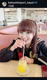 かつみ♥さゆりの♥さゆりのインスタグラム＠ｋａｔｓｕｍｉｓａｙｕｒｉ＿ｓａｙｕｒｉより